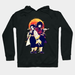 Shinobu x Giyu Tomioka Demon Slayer Hoodie